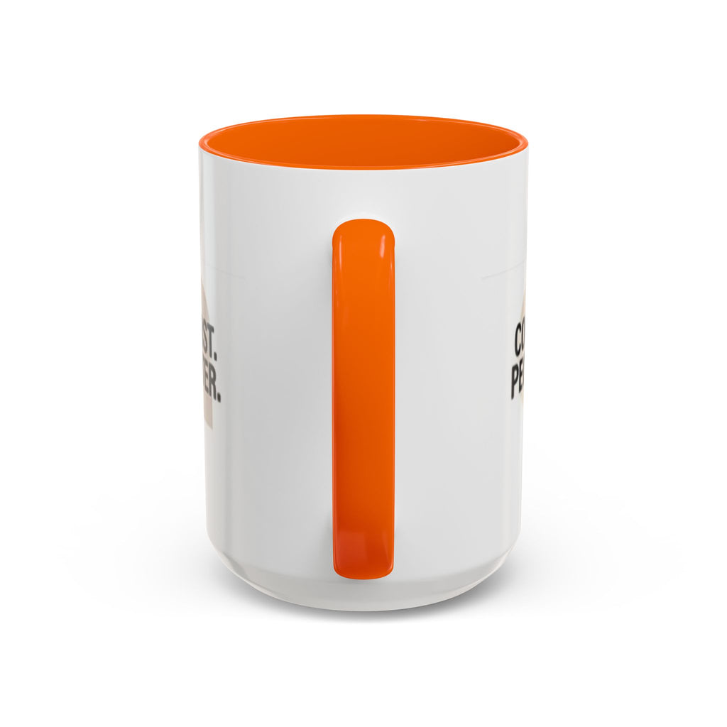 Coffee First, People Later Accent Coffee Mug — 11/15oz