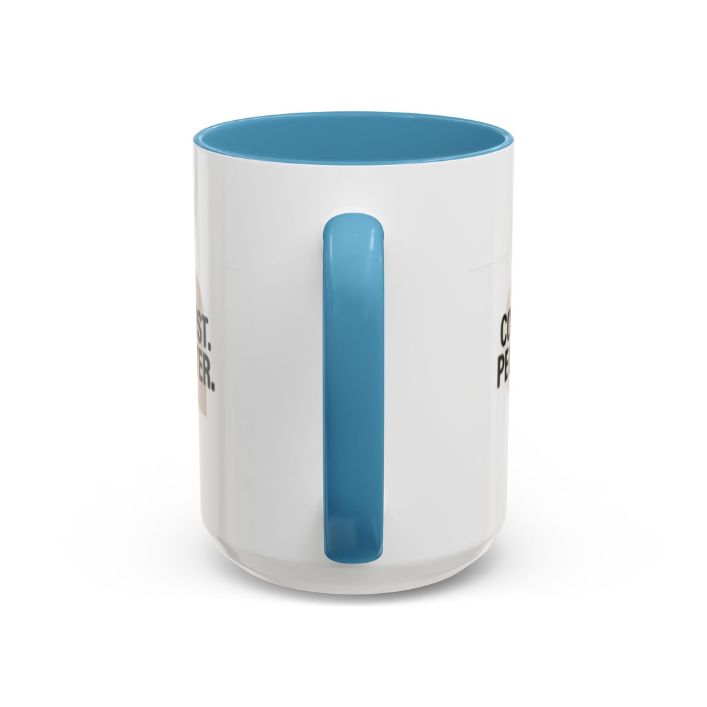 Coffee First, People Later Accent Coffee Mug — 11/15oz