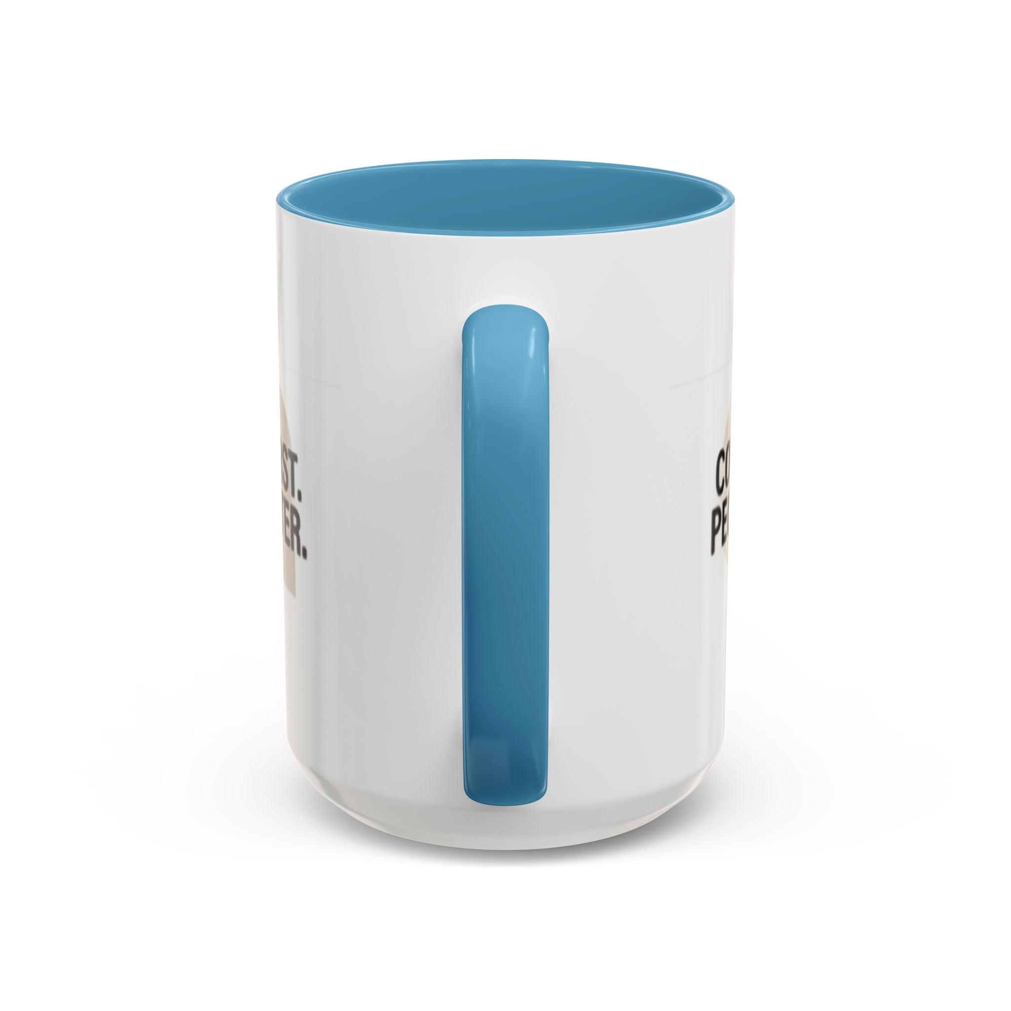 Coffee First, People Later Accent Coffee Mug — 11/15oz
