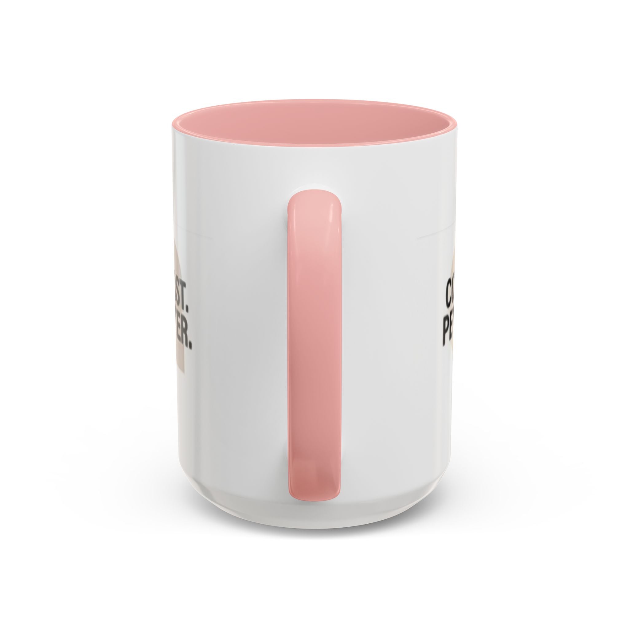 Accent Coffee Mug — "Coffee First. People Later." Ceramic 11/15oz