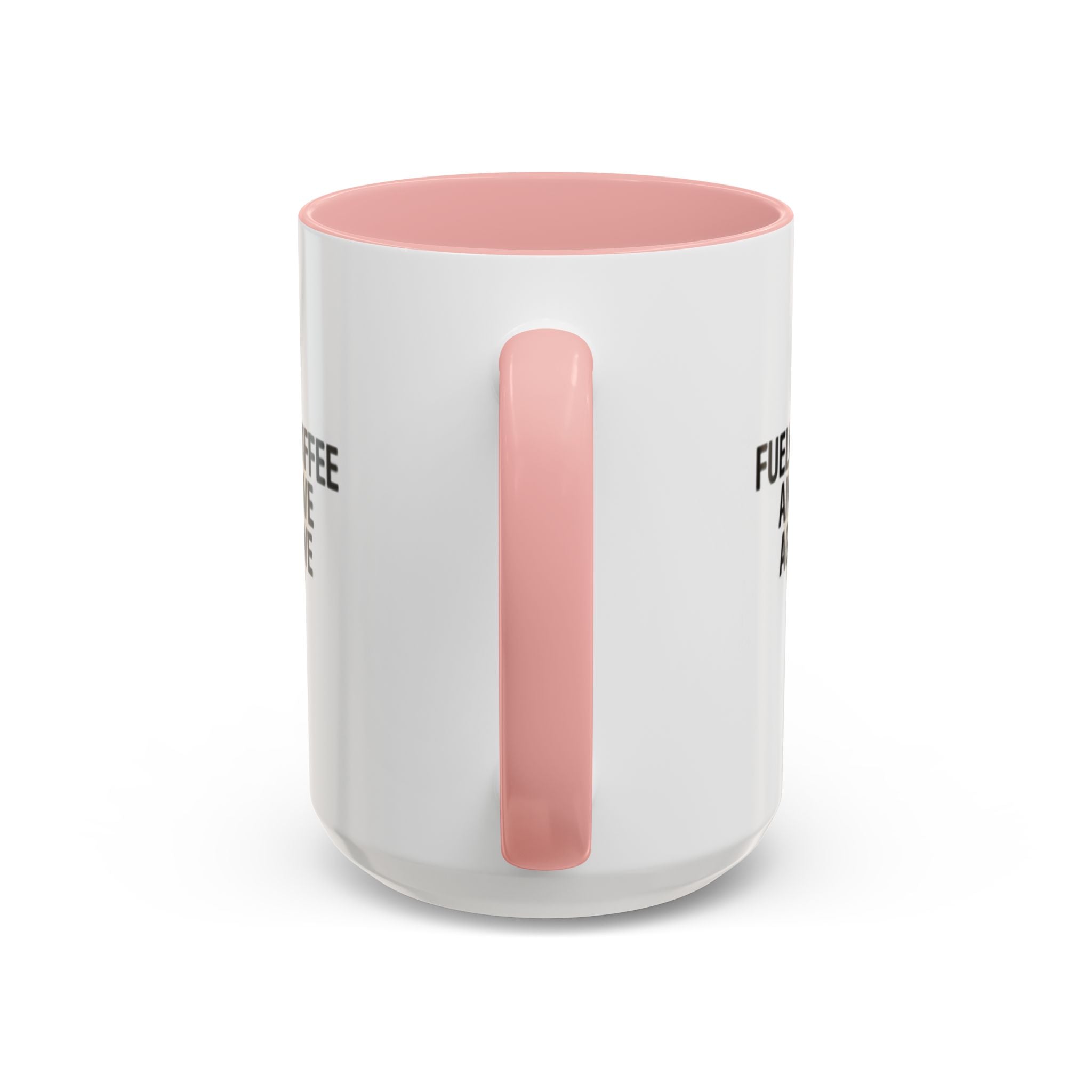 Fueled by Coffee and Passive Aggressive Emails Accent Coffee Mug — 11/15oz