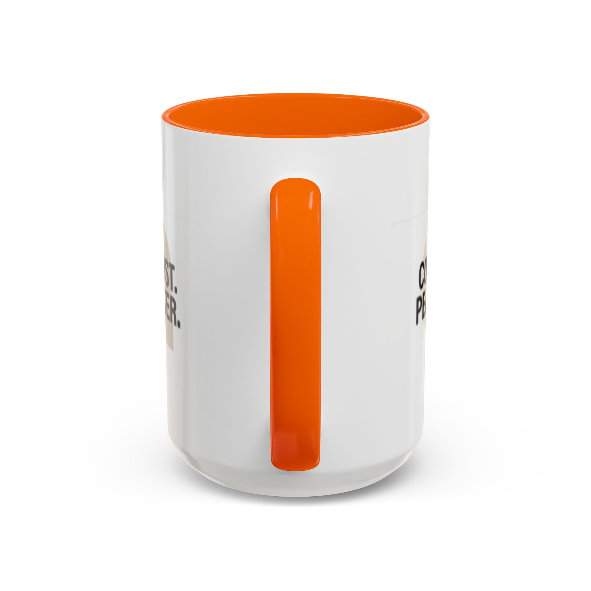Accent Coffee Mug — "Coffee First. People Later." Ceramic 11/15oz
