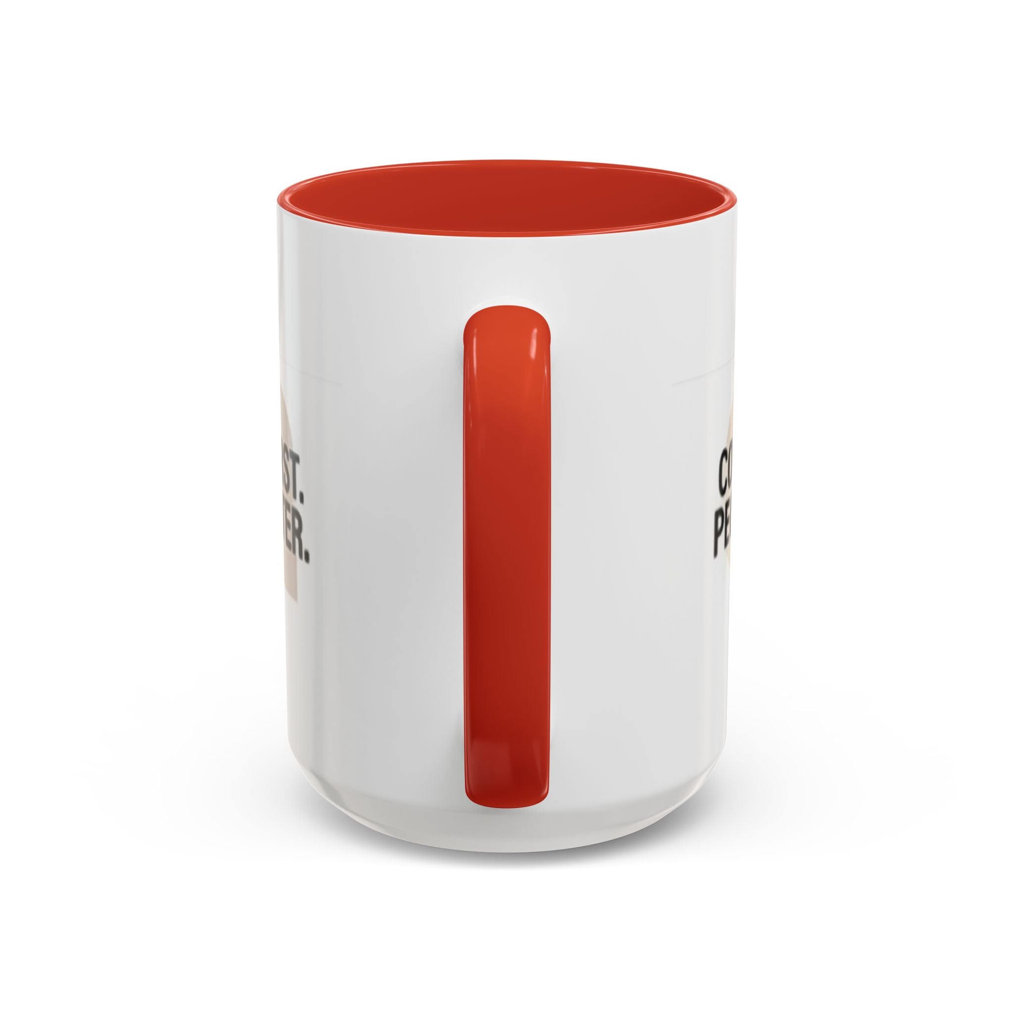 Accent Coffee Mug — "Coffee First. People Later." Ceramic 11/15oz
