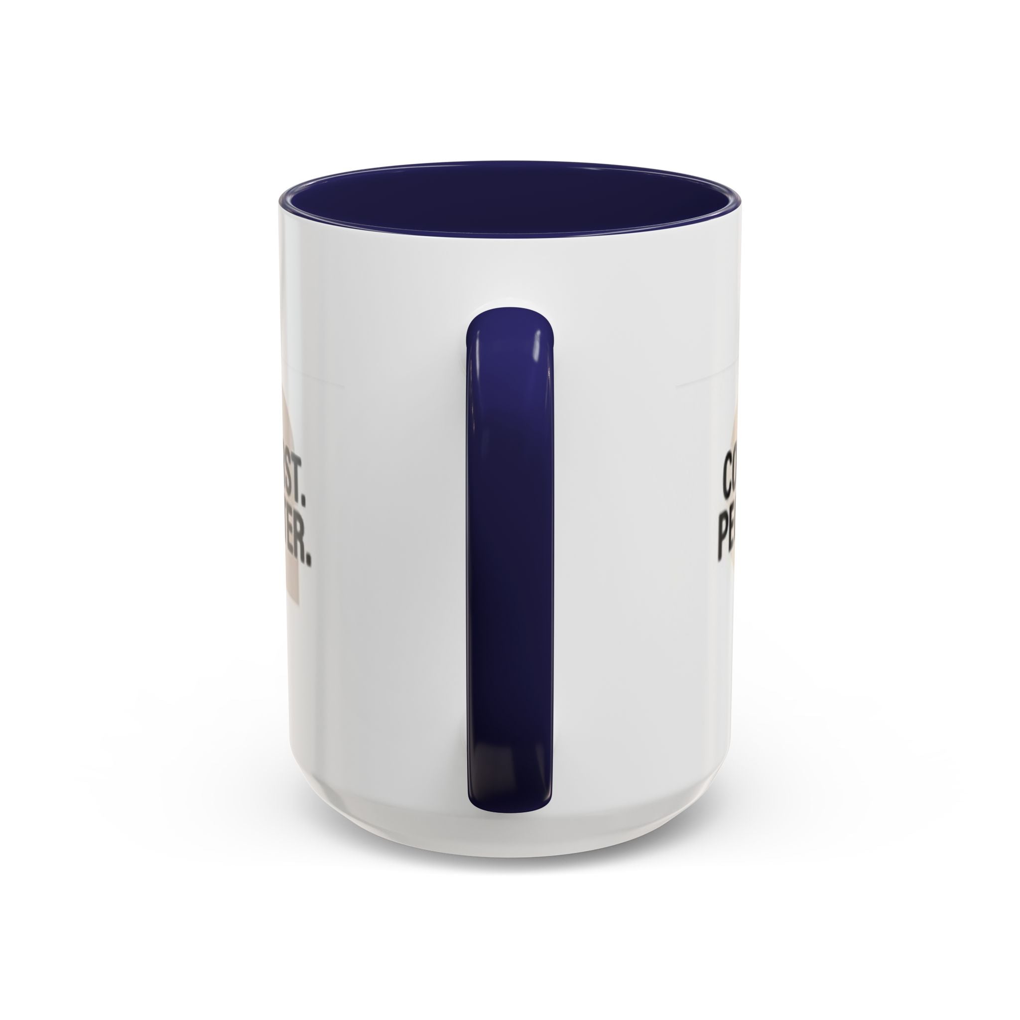Accent Coffee Mug — "Coffee First. People Later." Ceramic 11/15oz