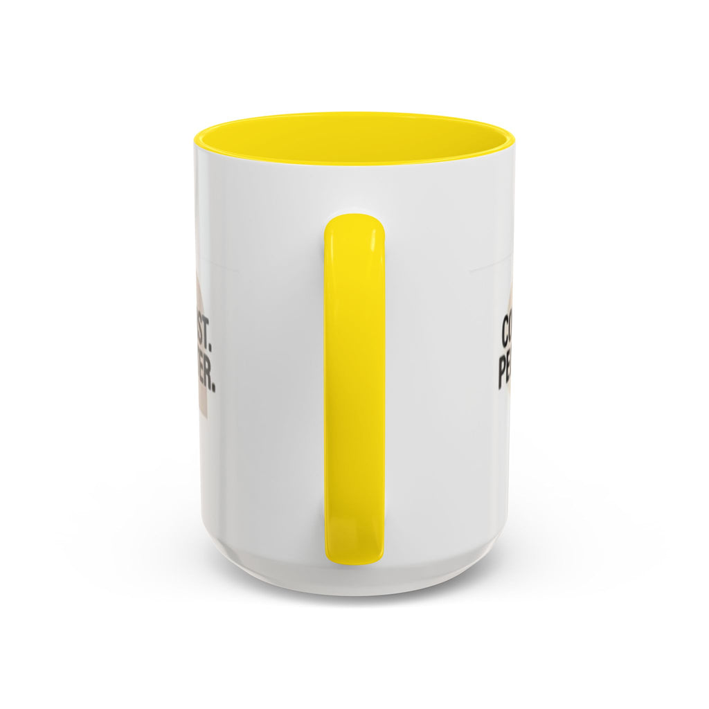 Coffee First, People Later Accent Coffee Mug — 11/15oz