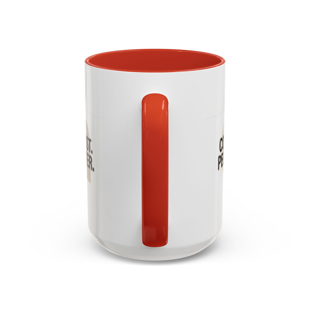 Coffee First, People Later Accent Coffee Mug — 11/15oz